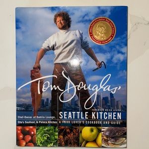 TOM DOUGLAS SIGNED cookbook and guide